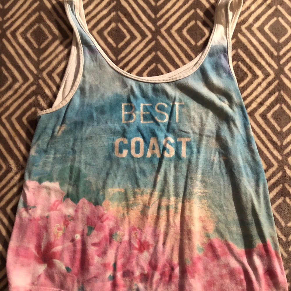 Hollister “best coast” tank top